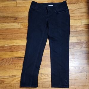 Banana Republic Navy Buttoned Jeans